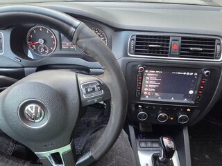 2013 Volkswagen Jetta VI, чёрный, 780000 рублей, вид 4