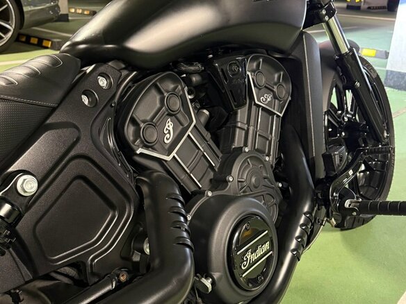 2022 Indian Scout, чёрный, 870000 рублей - вид 3