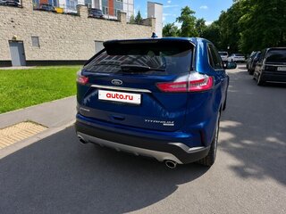 2019 Ford Edge II Рестайлинг, синий, 2200000 рублей, вид 4