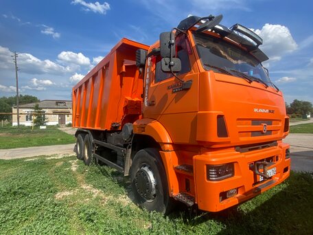 2017 КамАЗ 6520, оранжевый, 2950000 рублей, вид 1