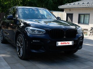 2021 BMW X3 M40i III (G01), чёрный, 6500000 рублей, вид 2