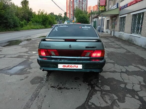 2005 Lada (ВАЗ) 2115, серый - вид 2