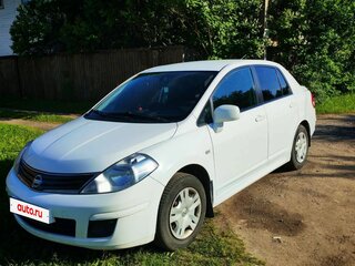 2012 Nissan Tiida I Рестайлинг, белый, 640000 рублей, вид 1