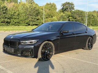 2016 BMW 7 серии 750i xDrive VI (G11/G12), синий, 3590000 рублей, вид 3