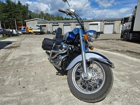 2001 Honda Shadow 750, синий, 400000 рублей, вид 3