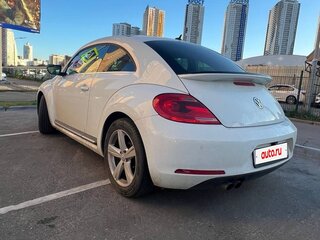 2014 Volkswagen Beetle II (A5), белый, 1350000 рублей, вид 4