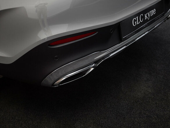 2026 Mercedes-Benz GLC Coupe 300 II (C254), серый - вид 11