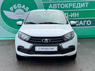 2019 Lada (ВАЗ) Granta I Рестайлинг, белый, 470000 рублей, вид 3