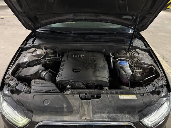 2014 Audi A4 IV (B8) Рестайлинг, коричневый - вид 9