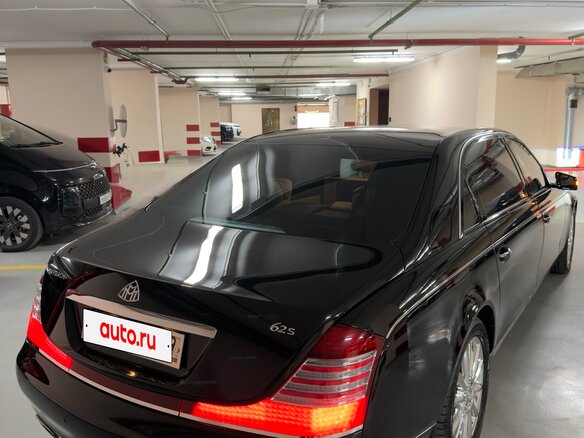 2011 Maybach 62 I Рестайлинг, чёрный - вид 4