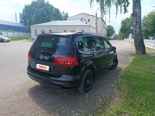 2011 Volkswagen Sharan II, чёрный, 1300000 рублей, вид 4