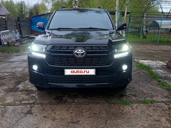 2008 Toyota Land Cruiser 200 Series, чёрный - вид 8