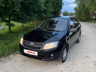2012 Lada (ВАЗ) Granta I, чёрный, 270000 рублей, вид 2