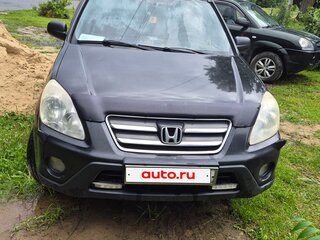 2005 Honda CR-V II Рестайлинг, чёрный, 650000 рублей, вид 1