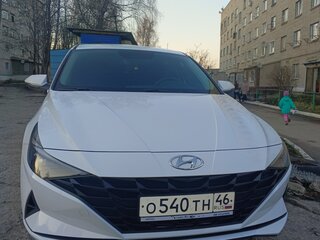 2021 Hyundai Elantra VII (CN7), белый, 2000000 рублей, вид 2