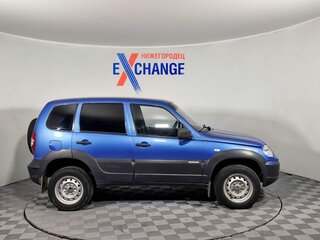2016 Chevrolet Niva I Рестайлинг, голубой, 637000 рублей, вид 4