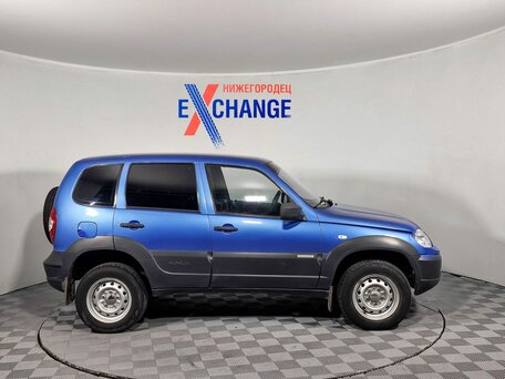 2016 Chevrolet Niva I Рестайлинг, голубой, 622000 рублей, вид 4