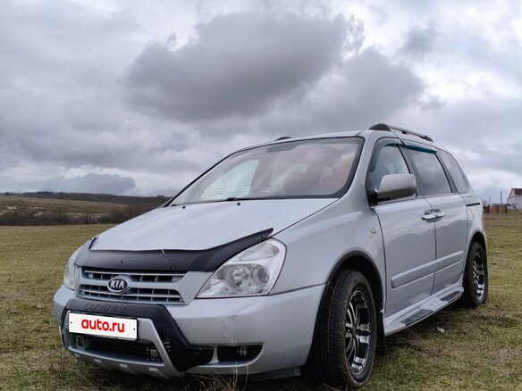 2008 Kia Carnival Grand II, серый, 1000000 рублей - вид 4