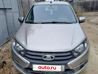 2019 Lada (ВАЗ) Granta I Рестайлинг, серебристый, 820000 рублей, вид 2