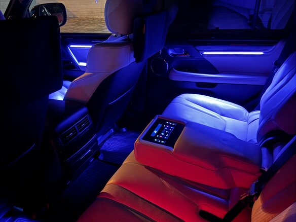 2015 Lexus LX 570 III Рестайлинг 2, синий, 6500000 рублей - вид 23