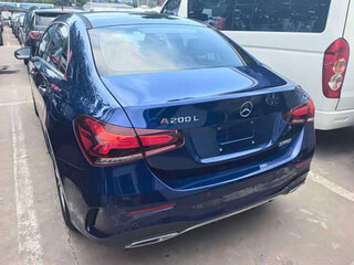 2021 Mercedes-Benz A-Класс 180 Long IV (W177), синий, 1600000 рублей, вид 4