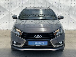 2017 Lada (ВАЗ) Vesta SW I, голубой, 900000 рублей, вид 2