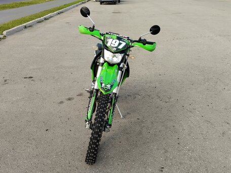 2012 Kawasaki KLX 250, зелёный, 360000 рублей, вид 2