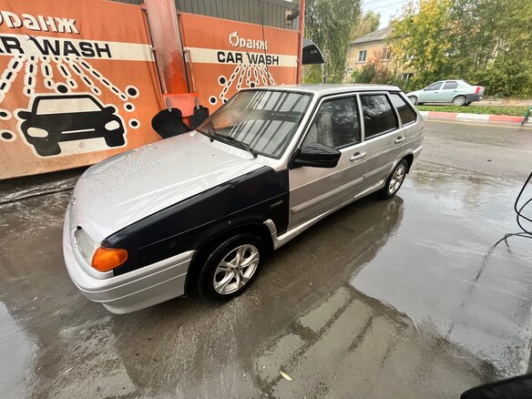 2008 Lada (ВАЗ) 2114, серый, 120000 рублей