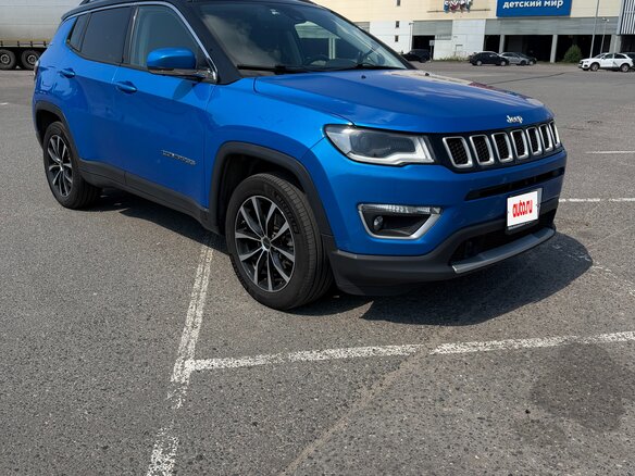 2019 Jeep Compass II, синий