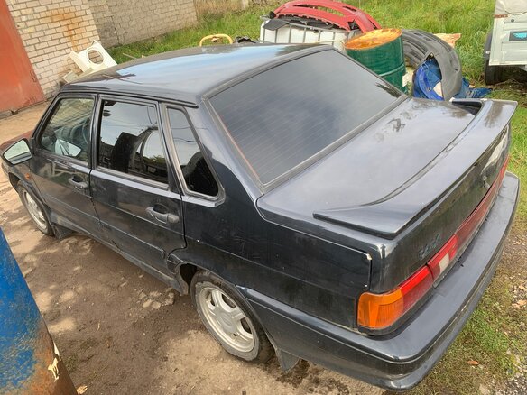 2008 Lada (ВАЗ) 2115, серый, 100000 рублей - вид 10