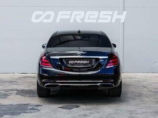 2018 Mercedes-Benz Maybach S-Класс 450 I (X222) Рестайлинг, чёрный, 4800000 рублей, вид 4