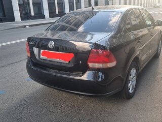 2012 Volkswagen Polo V, чёрный, 629000 рублей, вид 3