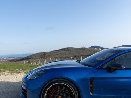 2017 Porsche Panamera Turbo II, синий, 10900000 рублей, вид 5