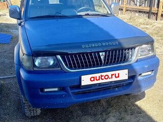 1999 Mitsubishi Pajero Sport I, синий, 550000 рублей, вид 1