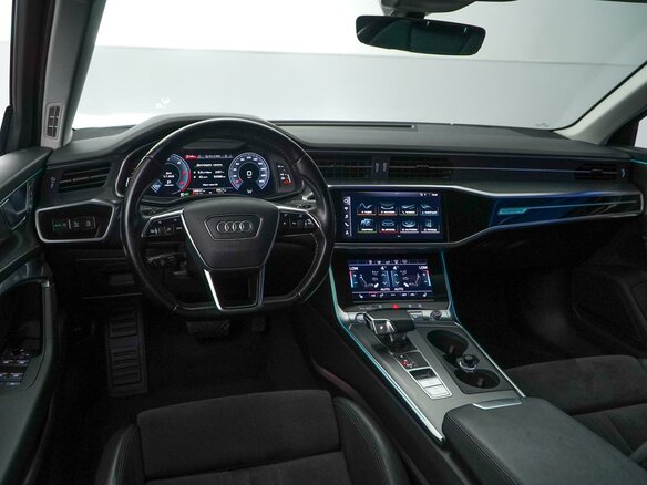 2019 Audi A6 45 TDI V (C8), чёрный - вид 6