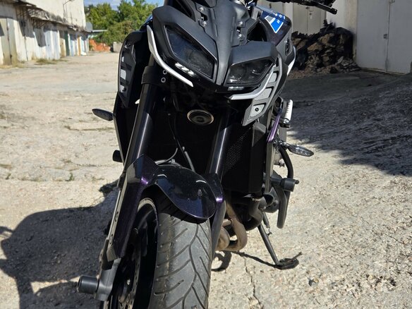 2019 Yamaha MT-09 (FZ-09), фиолетовый, 895000 рублей - вид 11