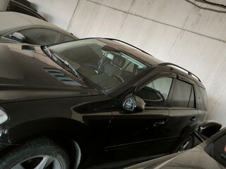 2009 Mercedes-Benz M-Класс 320 II (W164) Рестайлинг, чёрный, 950000 рублей, вид 3