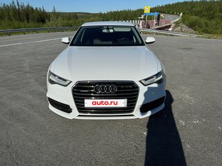 2016 Audi A6 IV (C7) Рестайлинг, белый, 3650000 рублей, вид 2