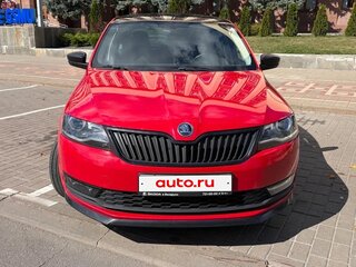 2019 Skoda Rapid I Рестайлинг, красный, 1450000 рублей, вид 3