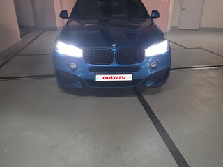 2018 BMW X6 30d II (F16), голубой, 4500000 рублей, вид 2