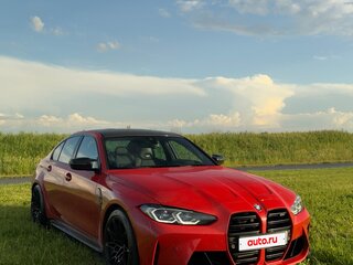 2021 BMW M3 Competition Package VI (G80), красный, 9000000 рублей, вид 4
