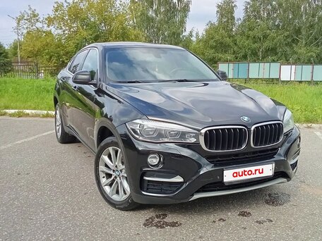 2017 BMW X6 35i II (F16), чёрный, 2700000 рублей, вид 4