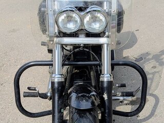 2010 Harley-Davidson Fat Bob, чёрный, 800000 рублей, вид 3