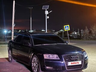 2005 Audi A8 II (D3) Рестайлинг, синий, 550000 рублей, вид 3