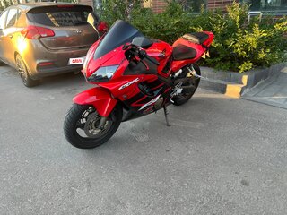 2002 Honda CBR 600F, красный, 410000 рублей, вид 2