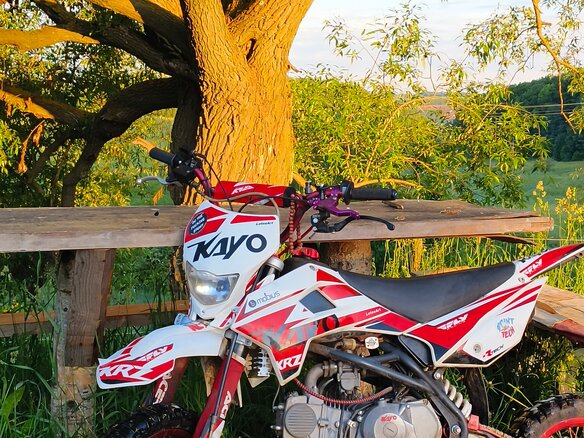 2023 Kayo Basic YX140EM, красный, 65000 рублей - вид 4