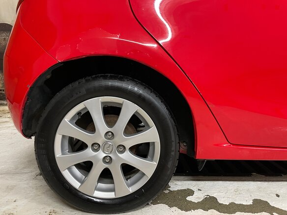 2008 Mazda 2 II (DE), красный, 690000 рублей - вид 8