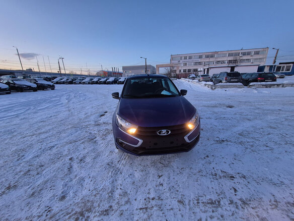 2026 Lada (ВАЗ) Granta I Рестайлинг, синий, 1310000 рублей - вид 8