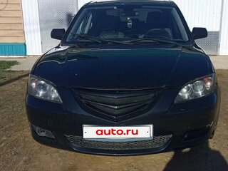 2007 Mazda 3 I (BK) Рестайлинг, чёрный, 380000 рублей, вид 2