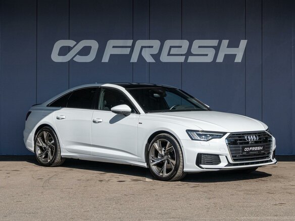 2020 Audi A6 40 TDI V (C8), белый